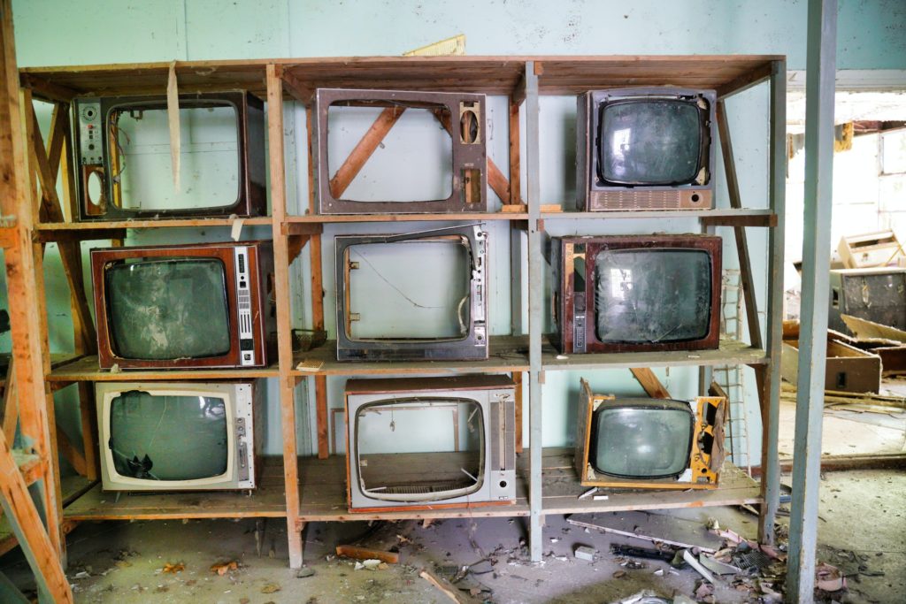 How to dispose and recycle old broken flat screen TVs